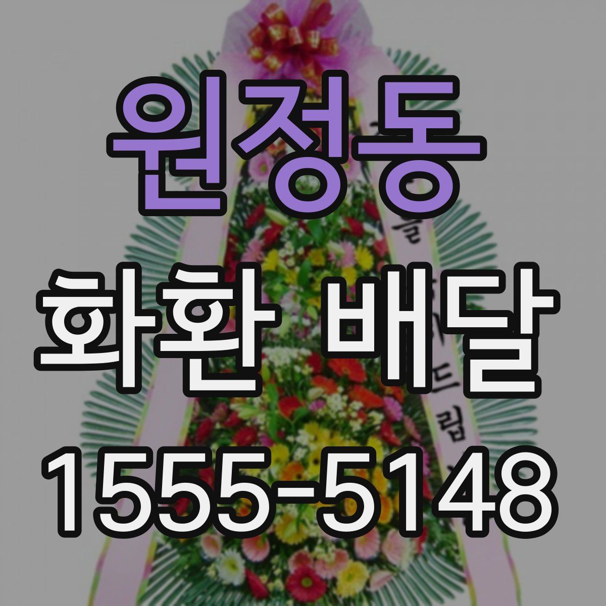 원정동 화환 배달