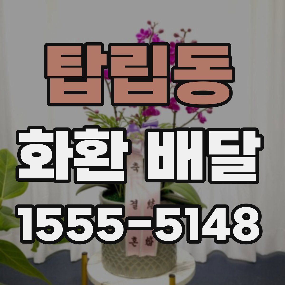 탑립동 화환 배달