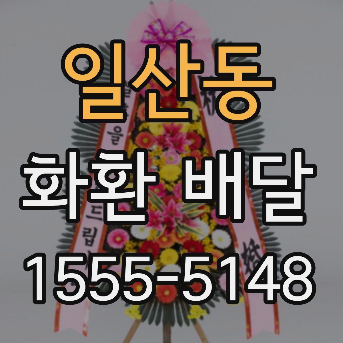 일산동 화환 배달