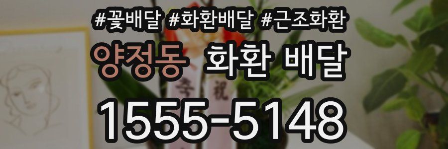 양정동 화환 배달