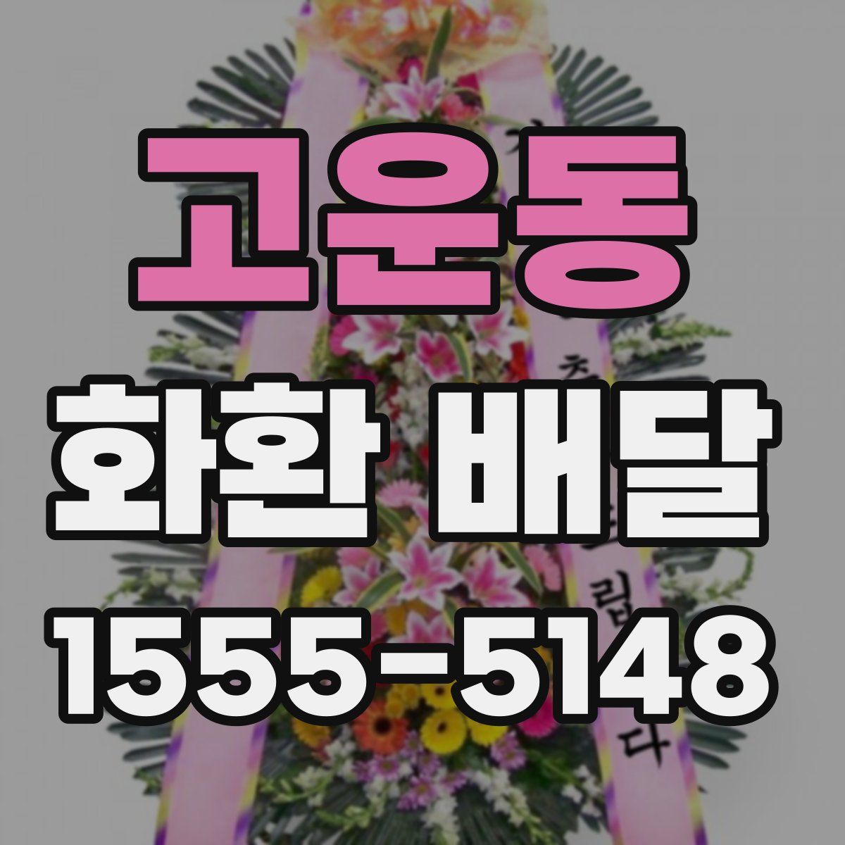 고운동 화환 배달
