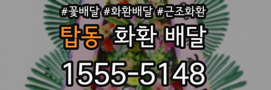 탑동 화환 배달