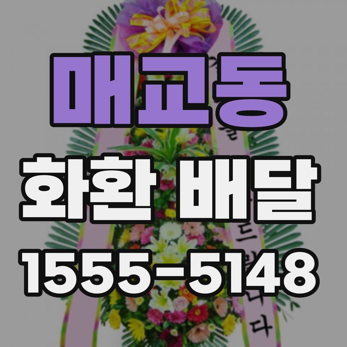 매교동 화환 배달