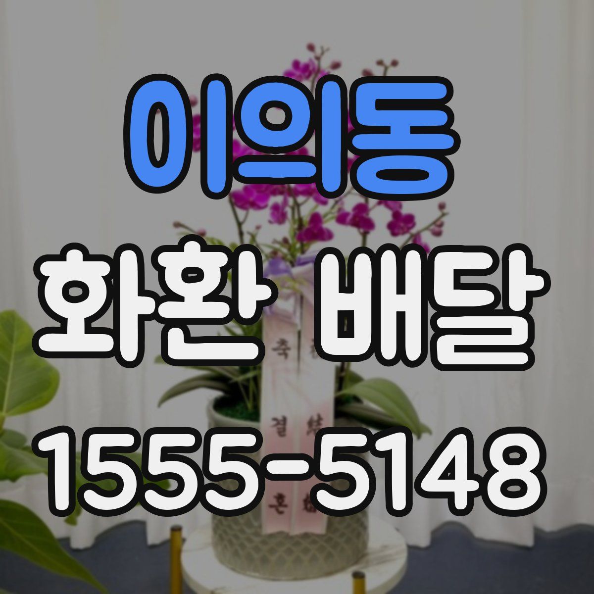 이의동 화환 배달