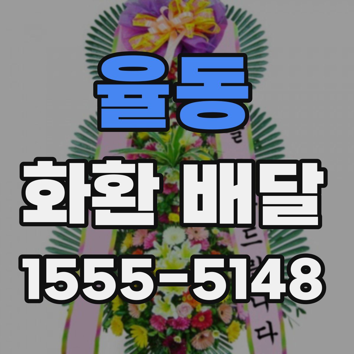 율동 화환 배달