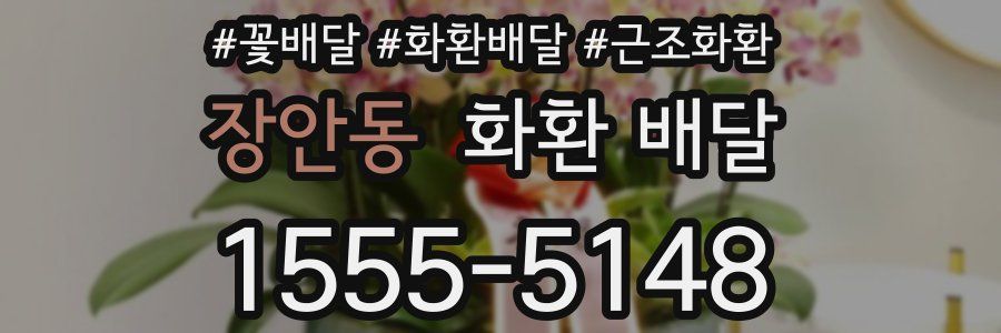 장안동 화환 배달