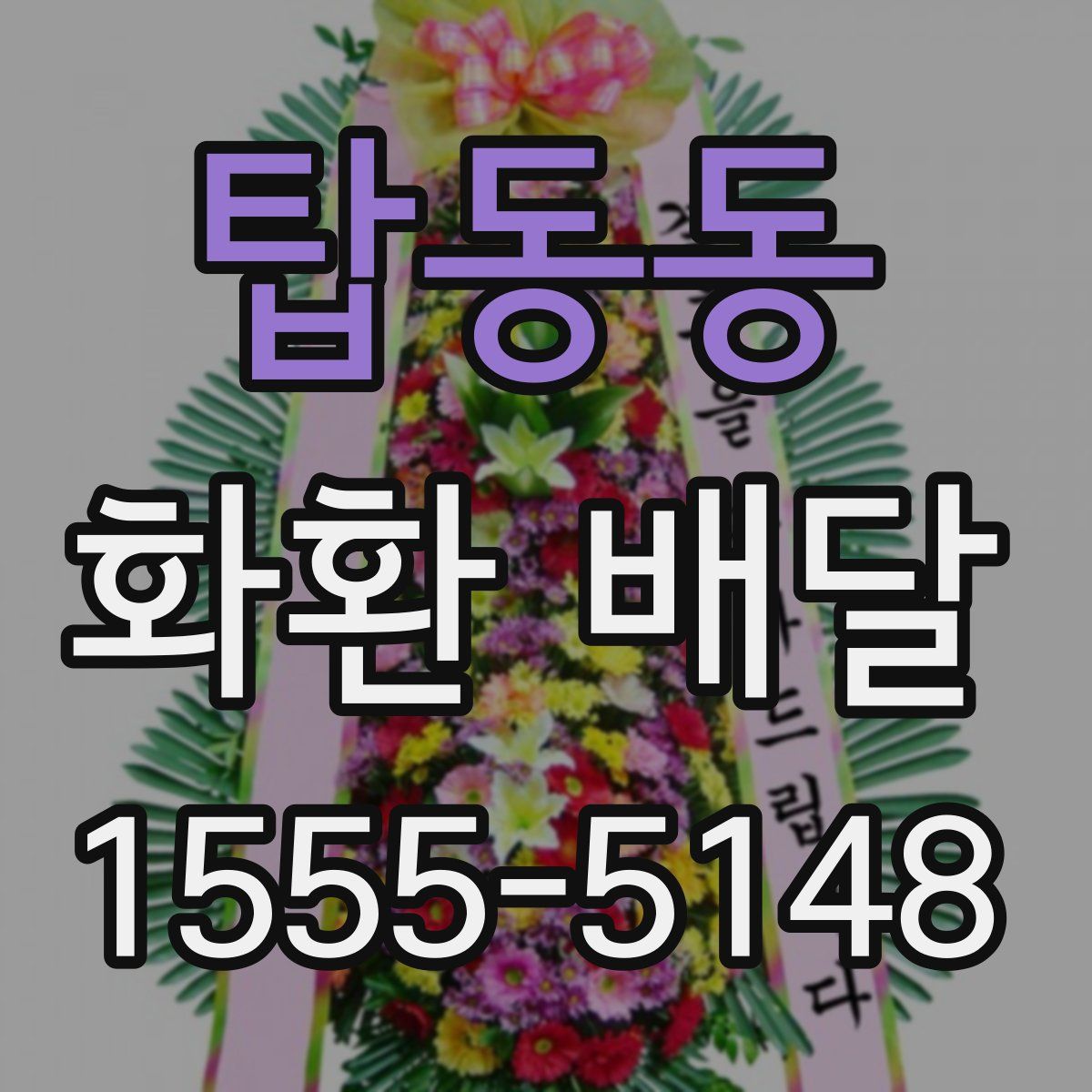 탑동동 화환 배달