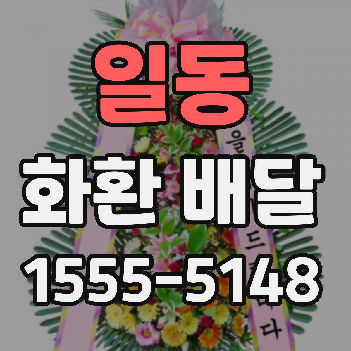 일동 화환 배달