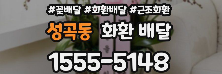 성곡동 화환 배달