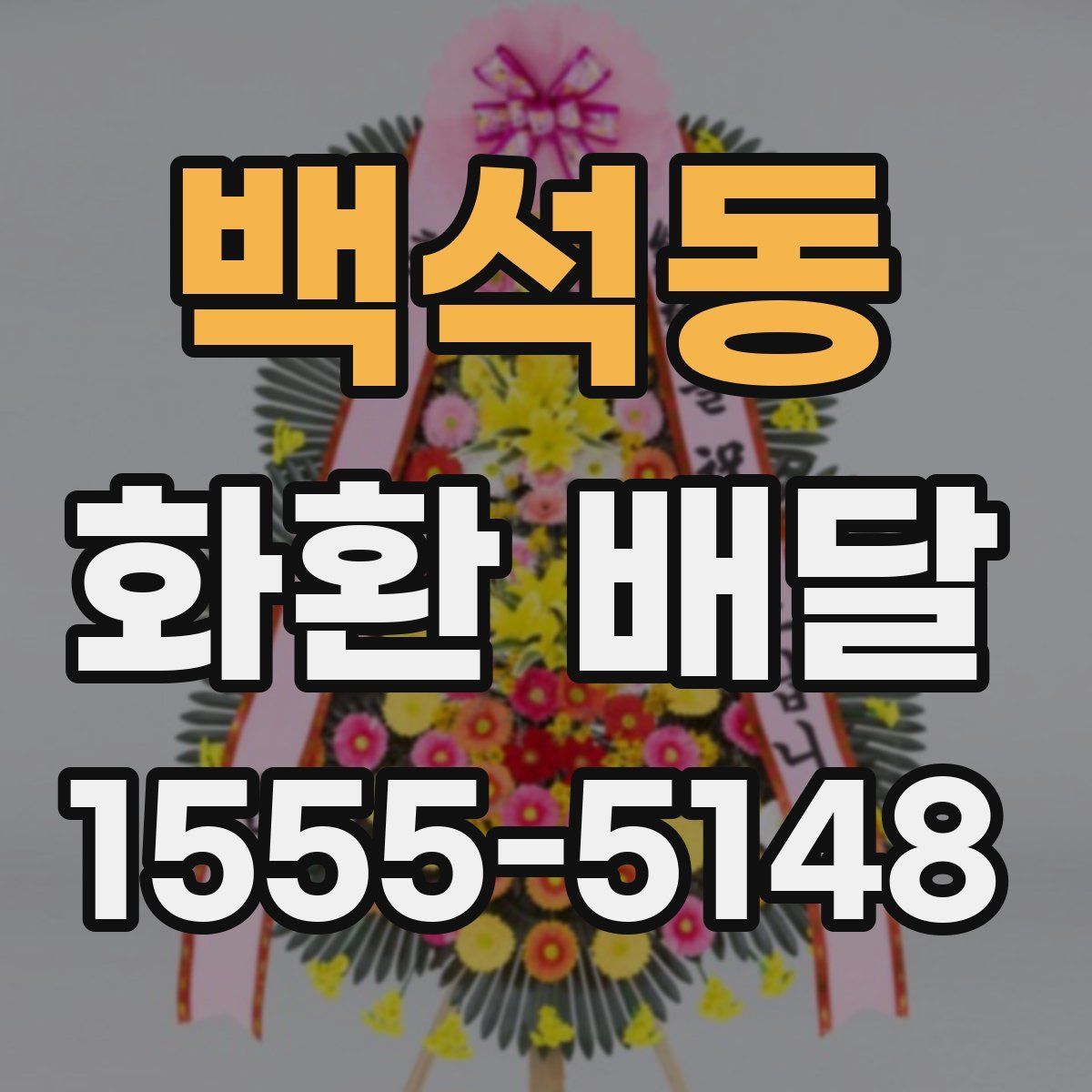 백석동 화환 배달