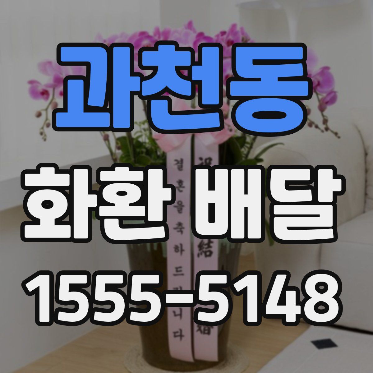 과천동 화환 배달