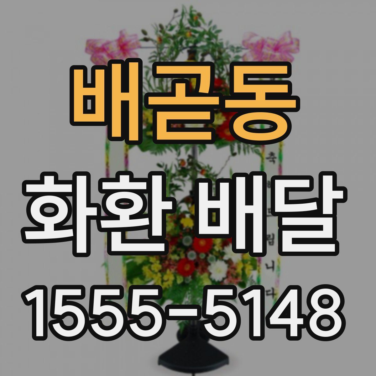 배곧동 화환 배달