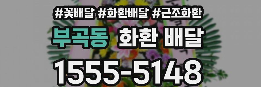 부곡동 화환 배달