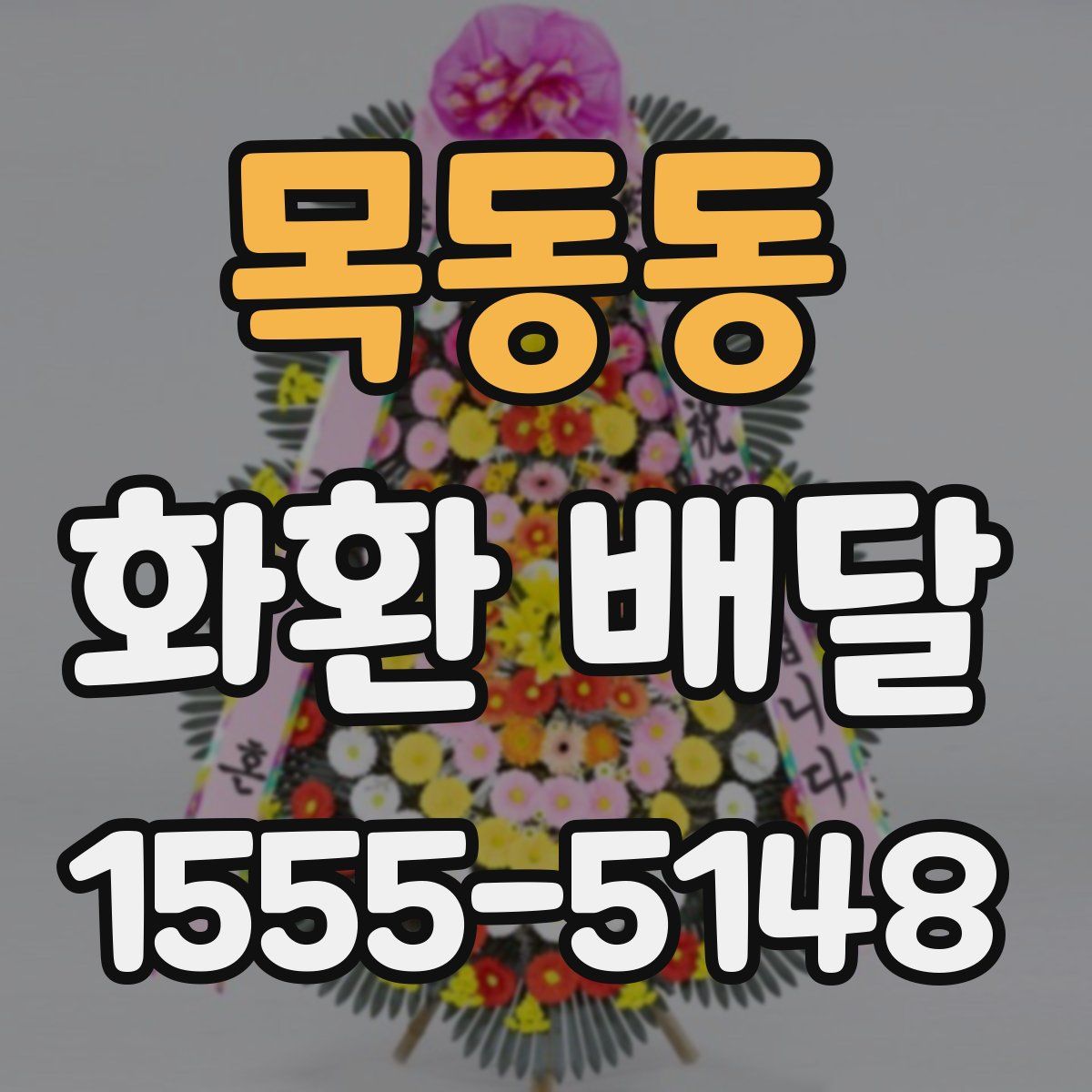 목동동 화환 배달