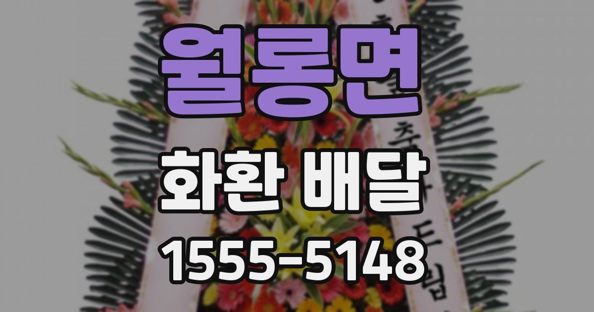 월롱면 화환 배달