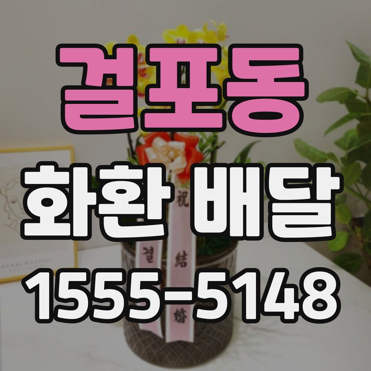 걸포동 화환 배달