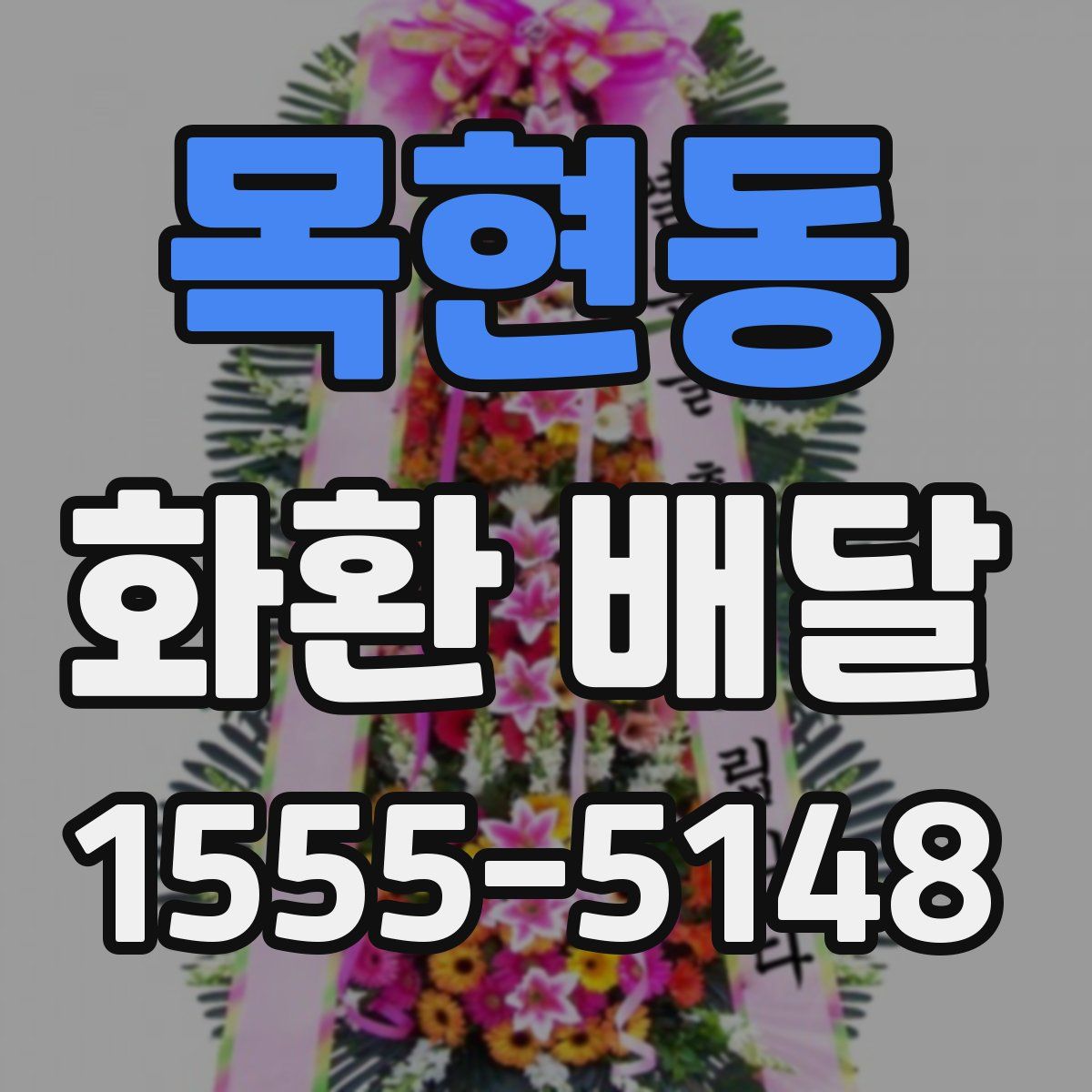 목현동 화환 배달