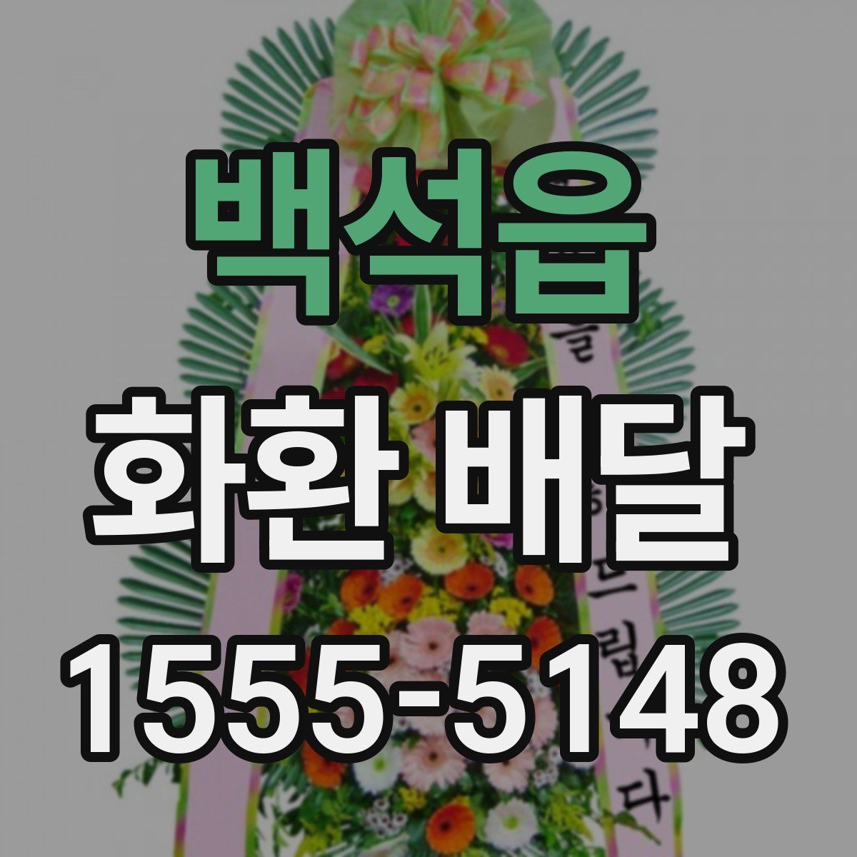 백석읍 화환 배달