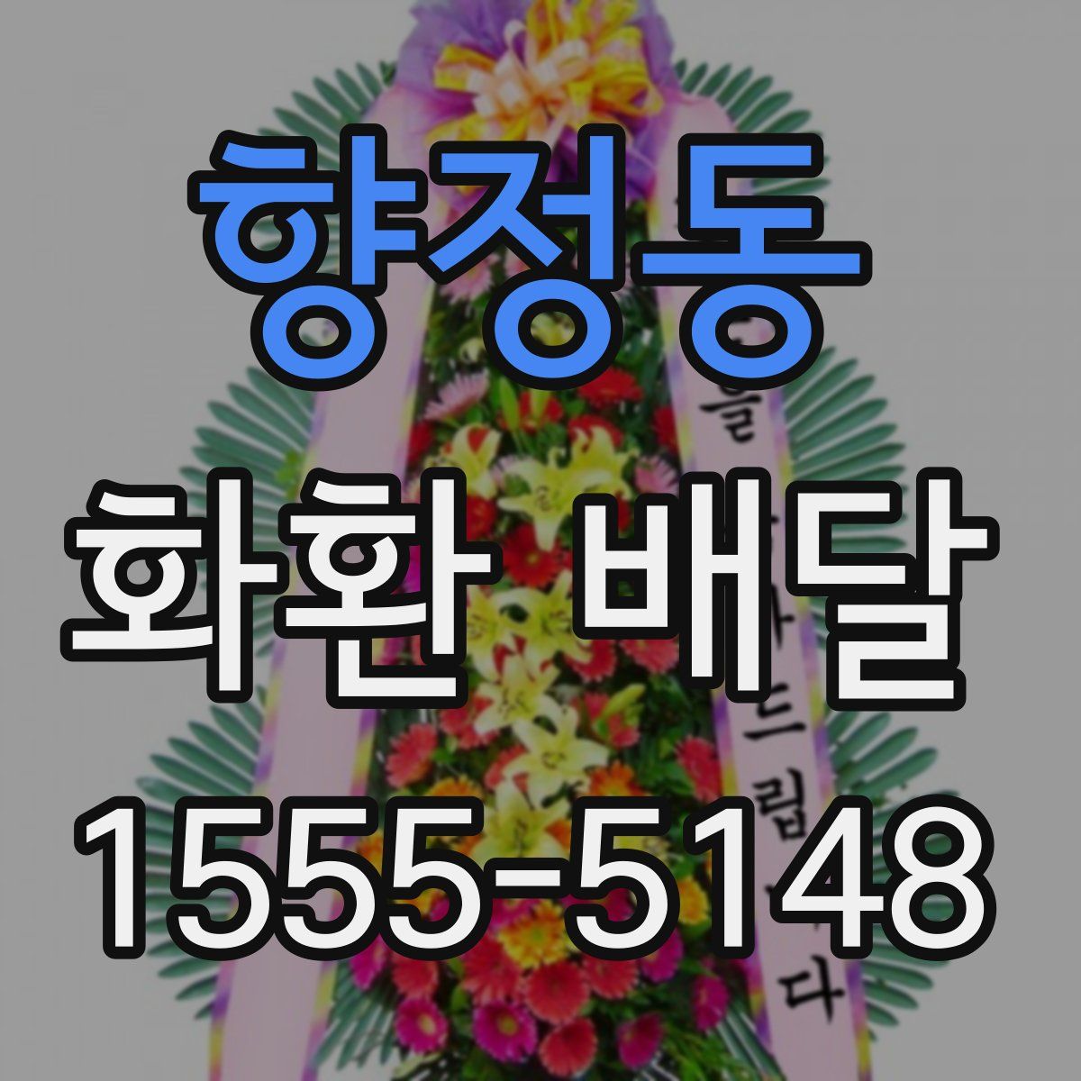 향정동 화환 배달
