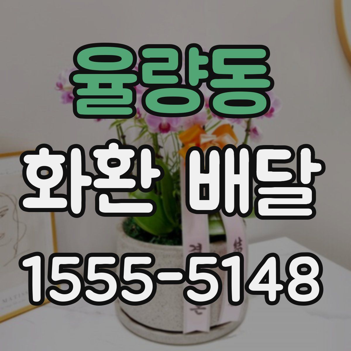 율량동 화환 배달