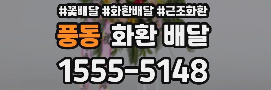 풍동 화환 배달