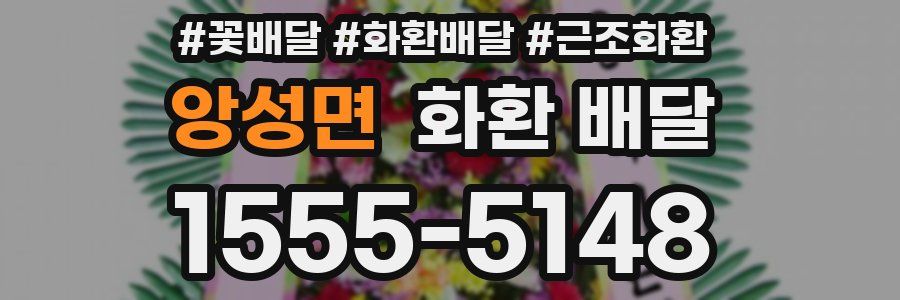 앙성면 화환 배달