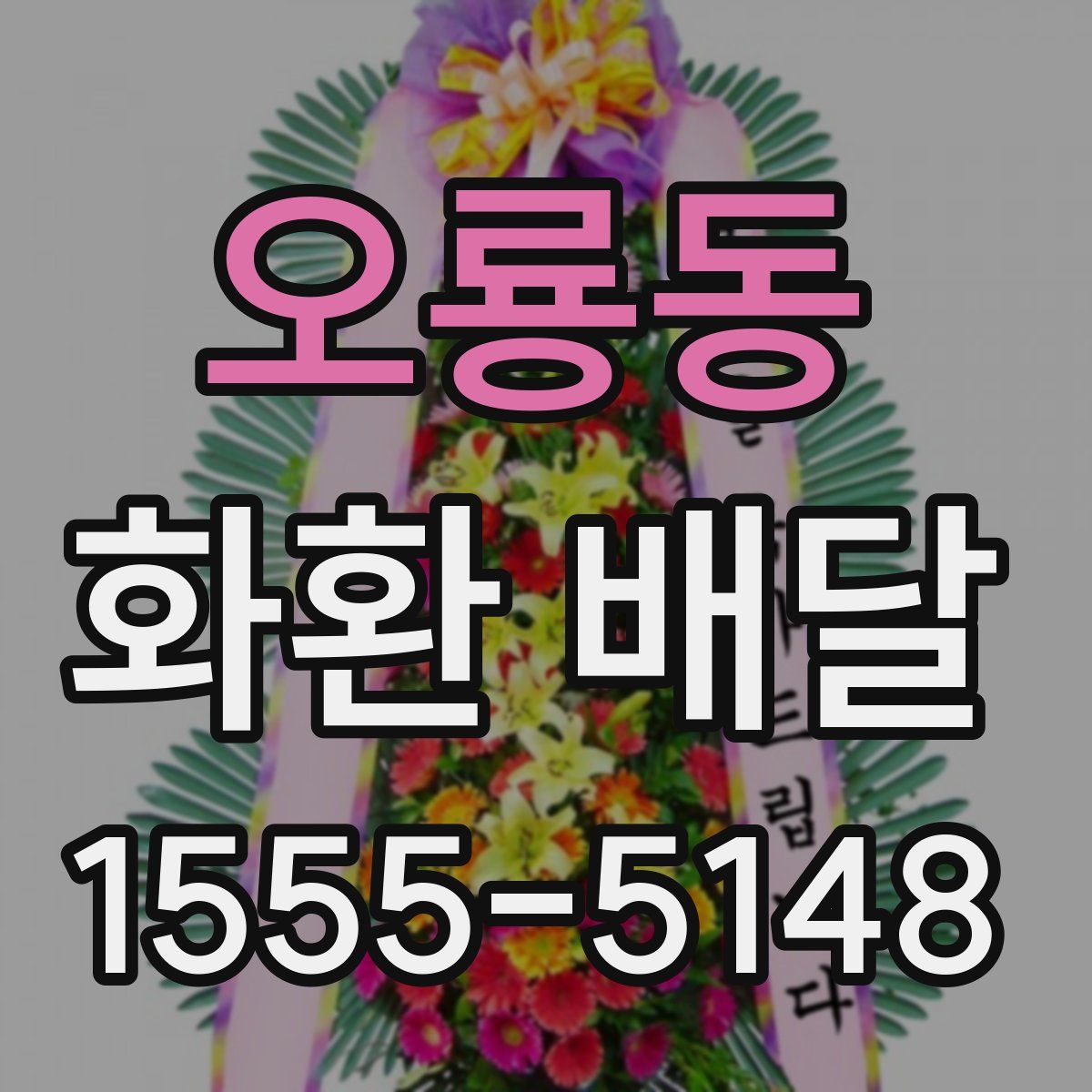 오룡동 화환 배달