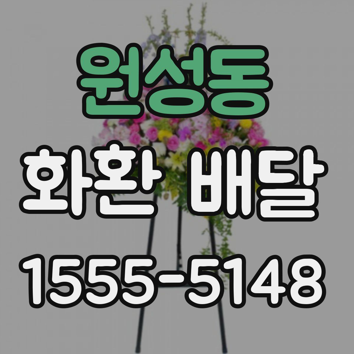 원성동 화환 배달