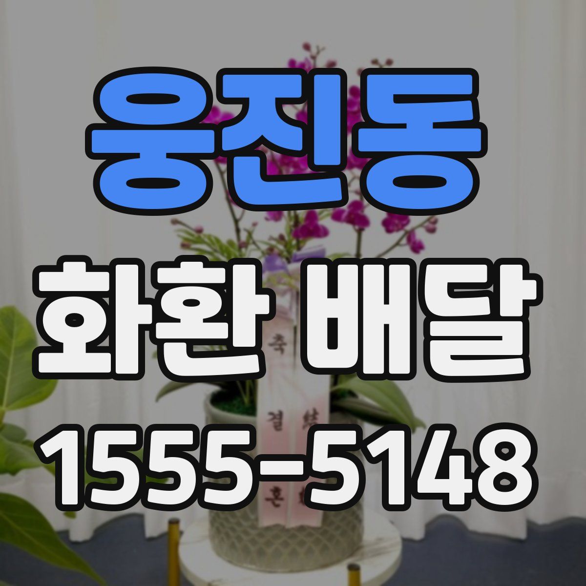 웅진동 화환 배달