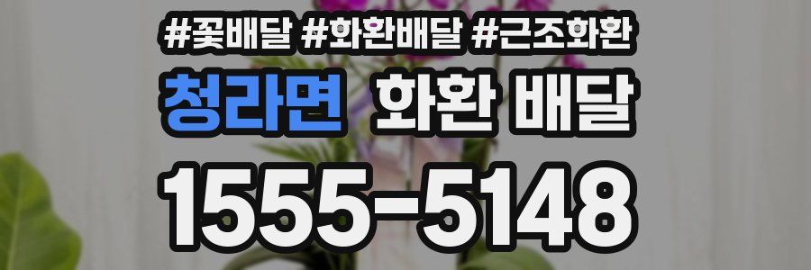 청라면 화환 배달
