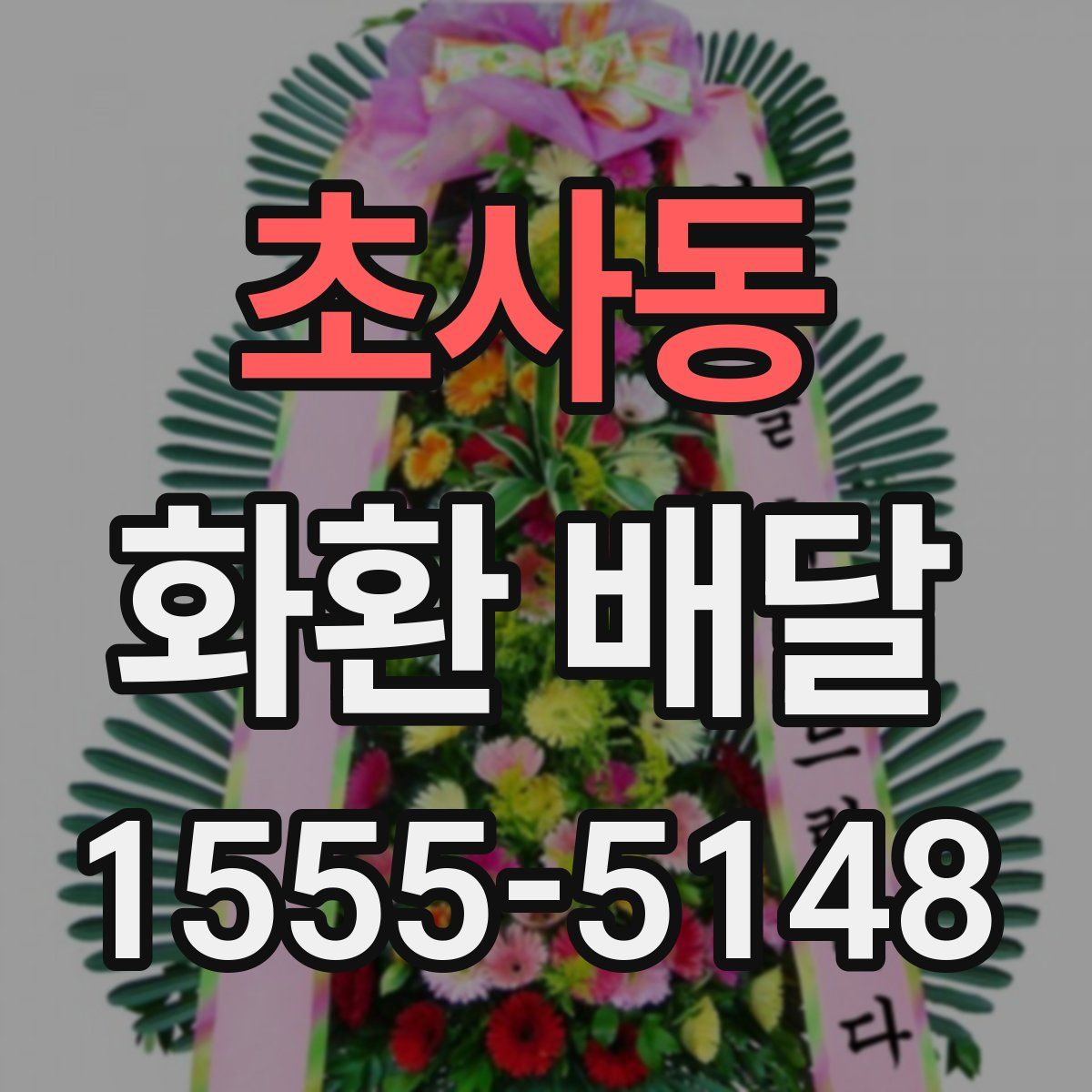 초사동 화환 배달