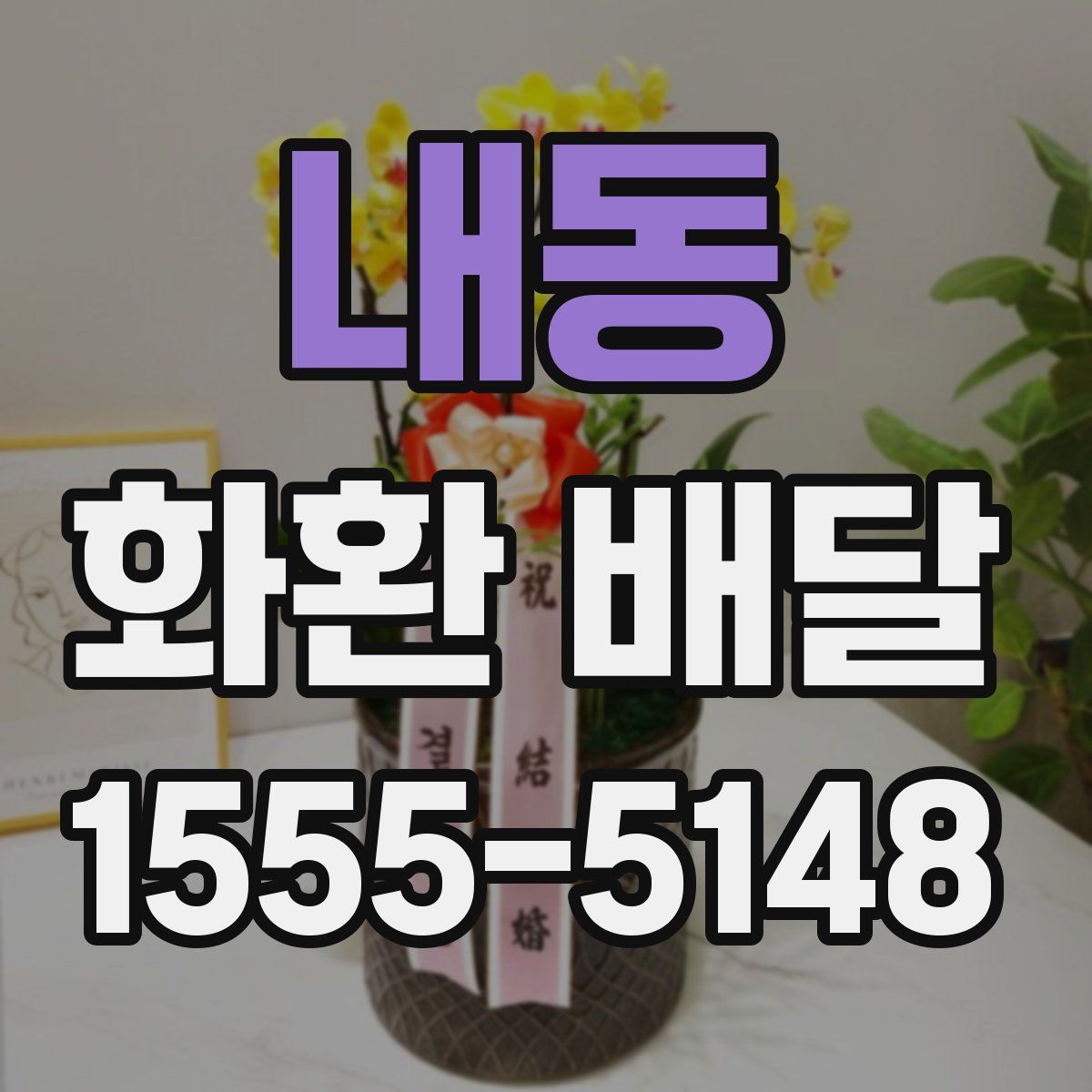 내동 화환 배달