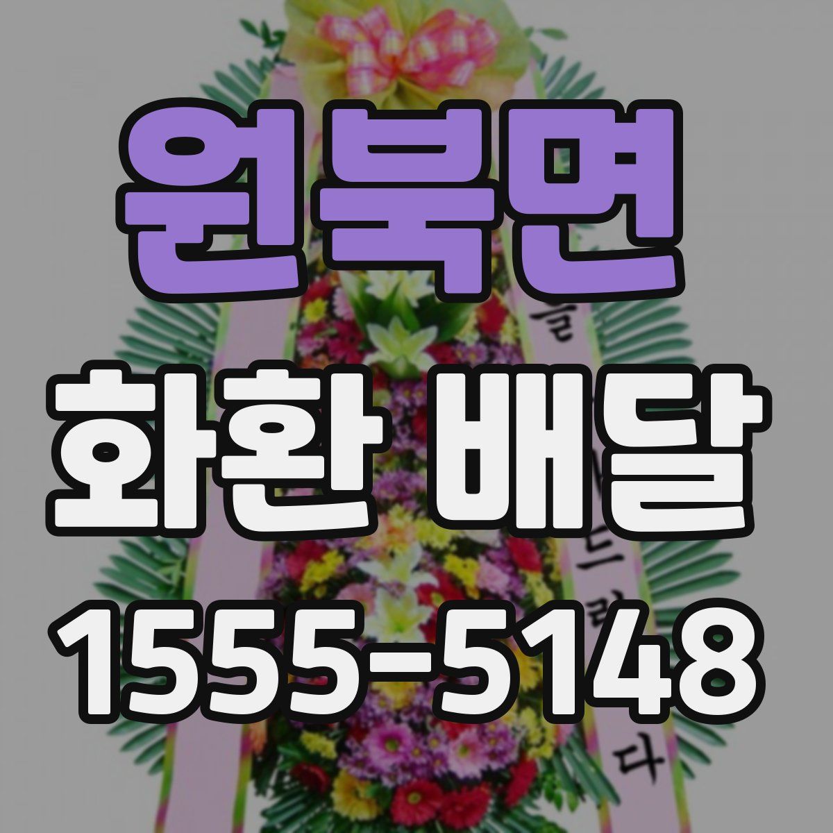 원북면 화환 배달