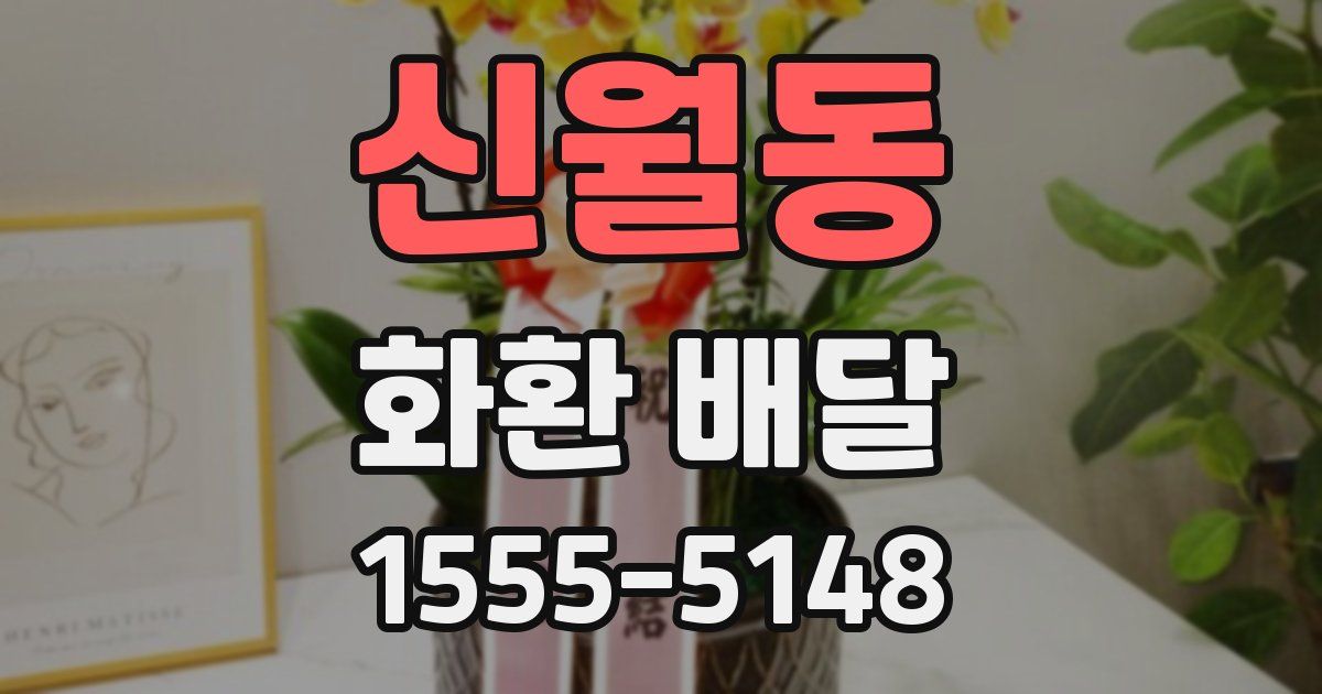 신월동 화환 배달