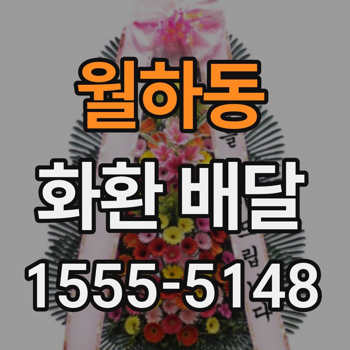 월하동 화환 배달