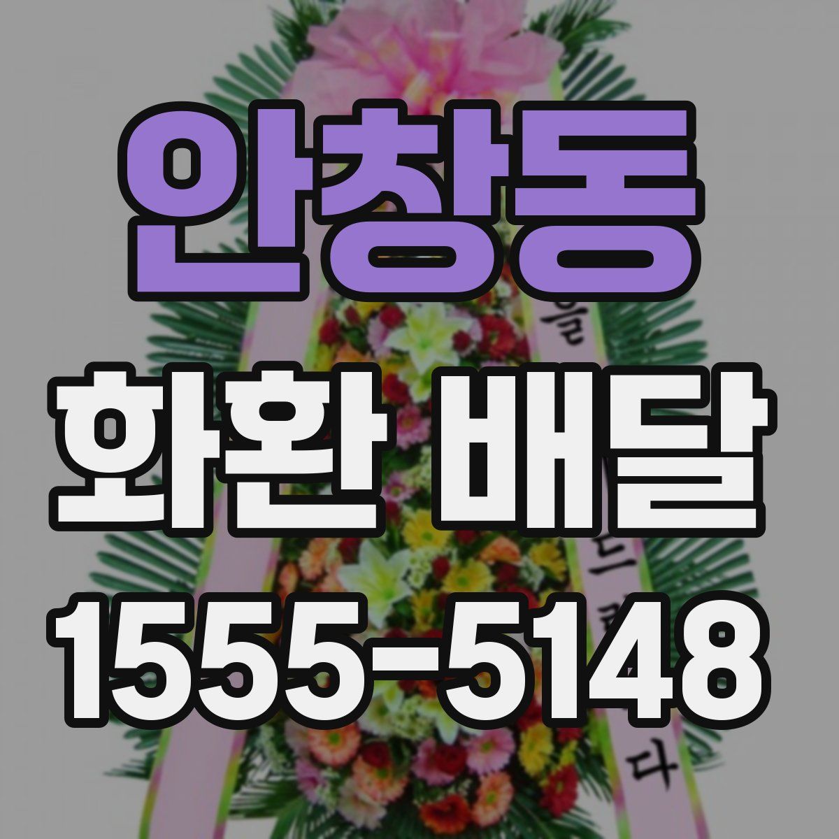 안창동 화환 배달