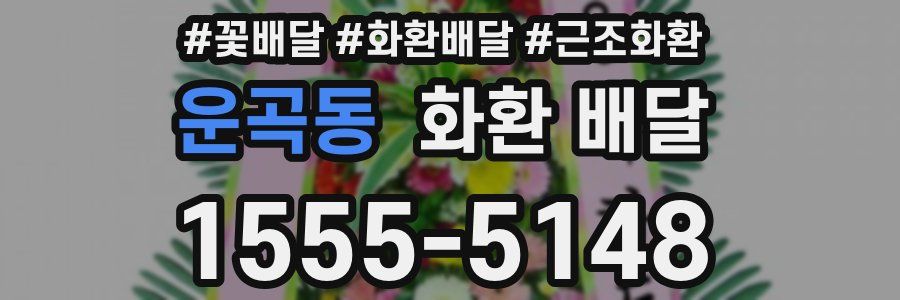 운곡동 화환 배달