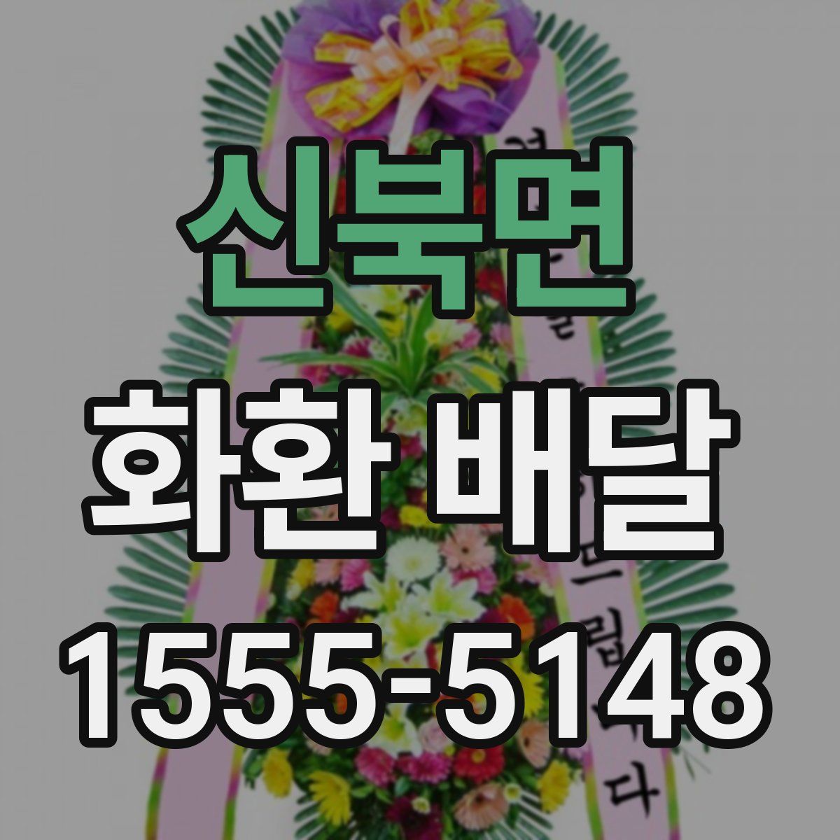 신북면 화환 배달