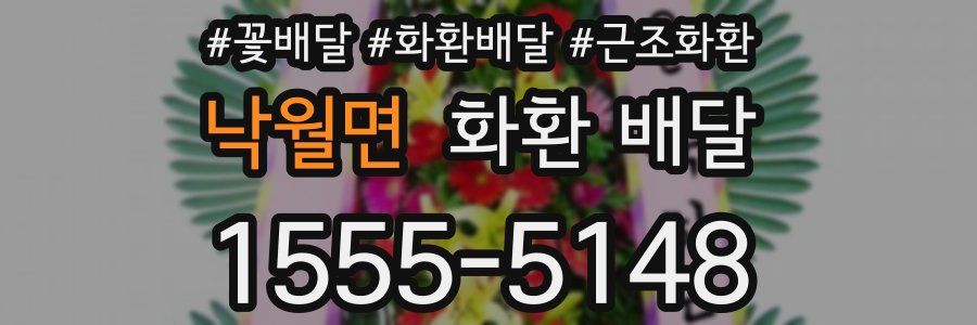 낙월면 화환 배달