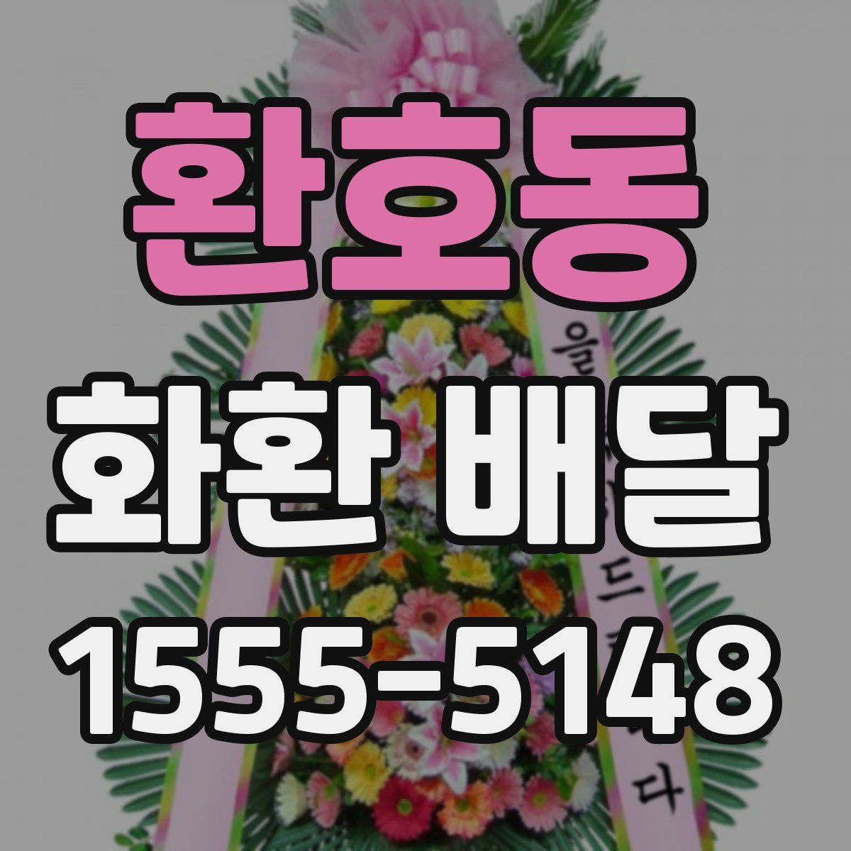 환호동 화환 배달