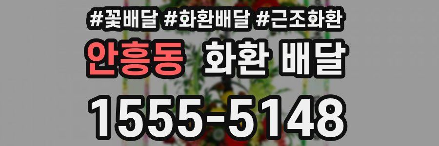 안흥동 화환 배달