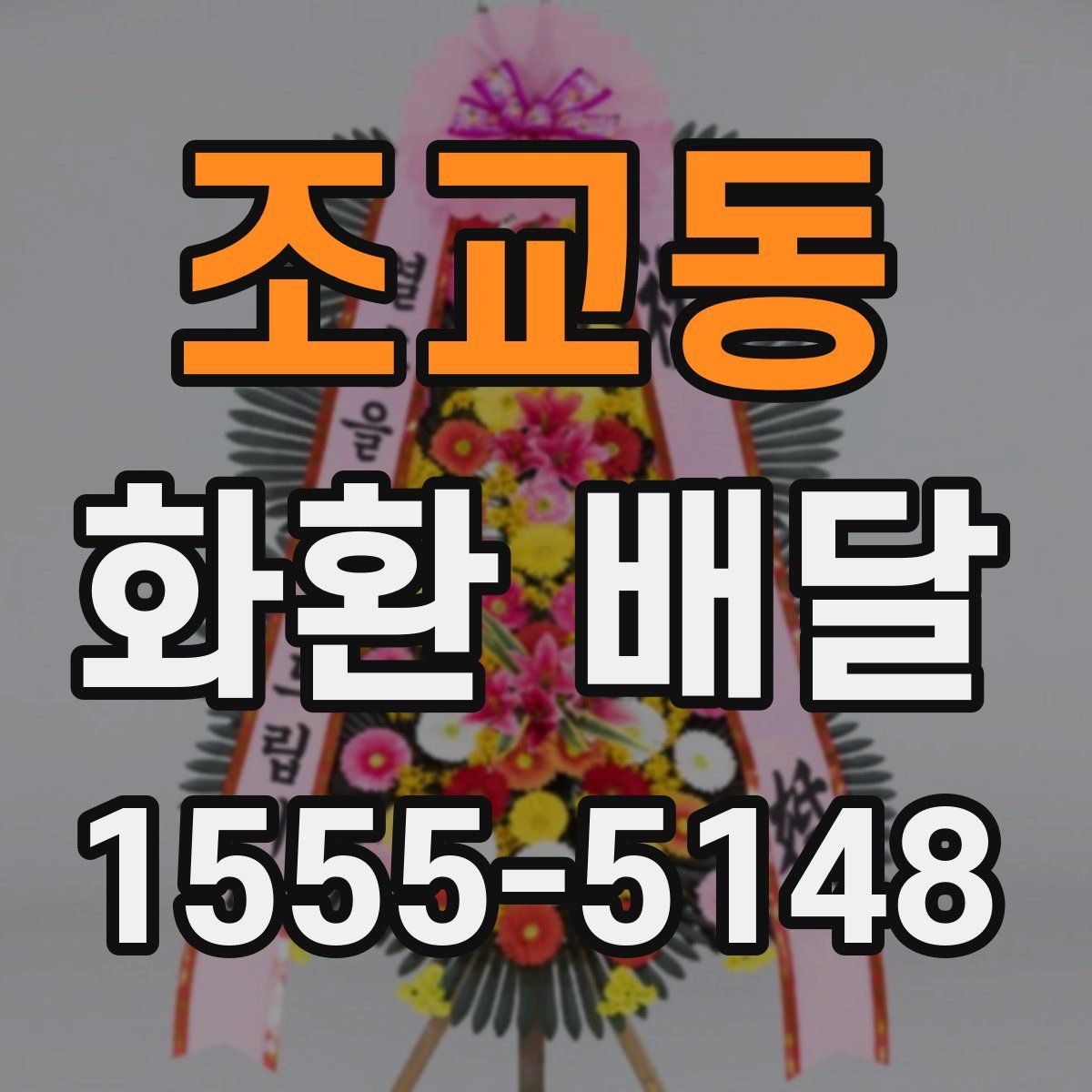 조교동 화환 배달