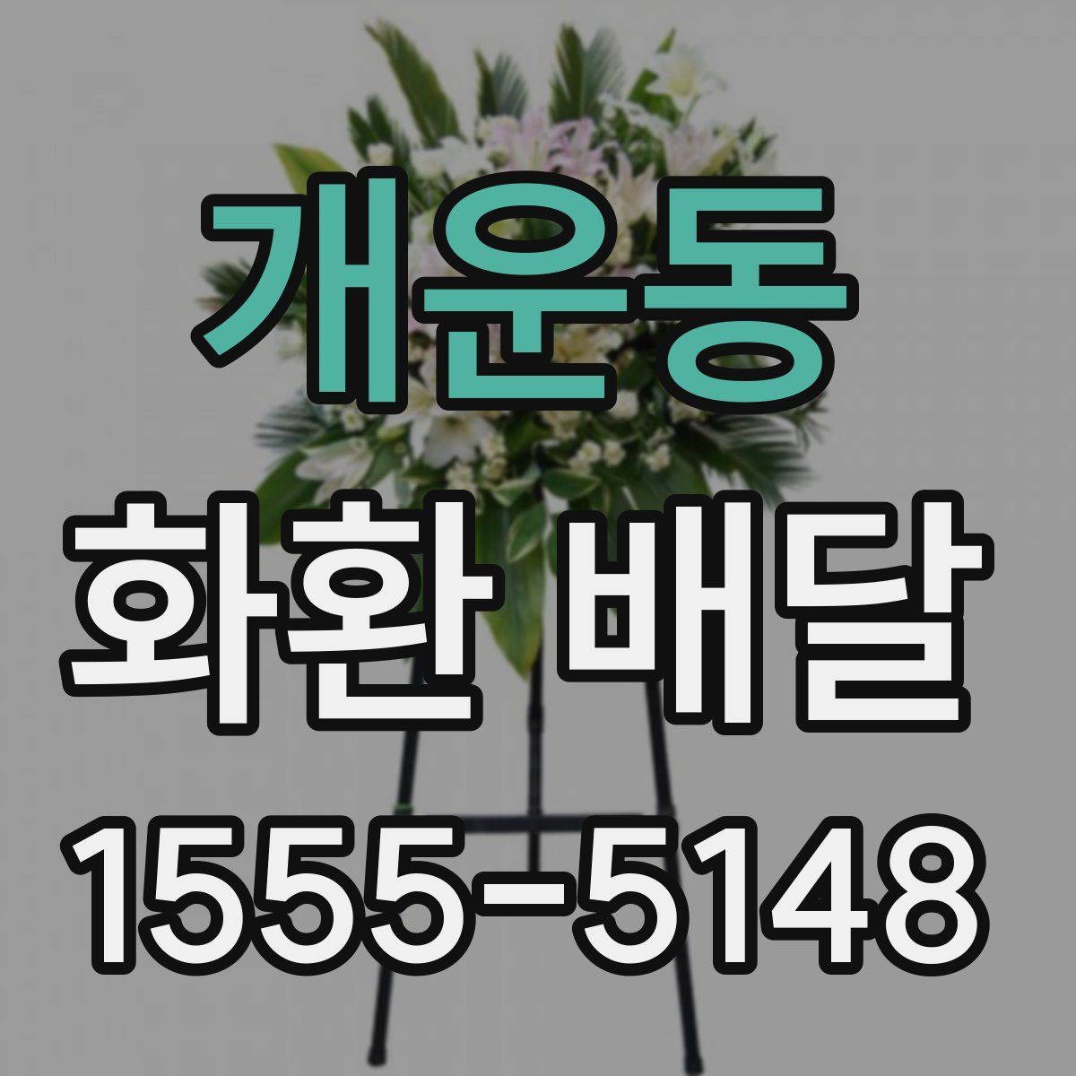 개운동 화환 배달