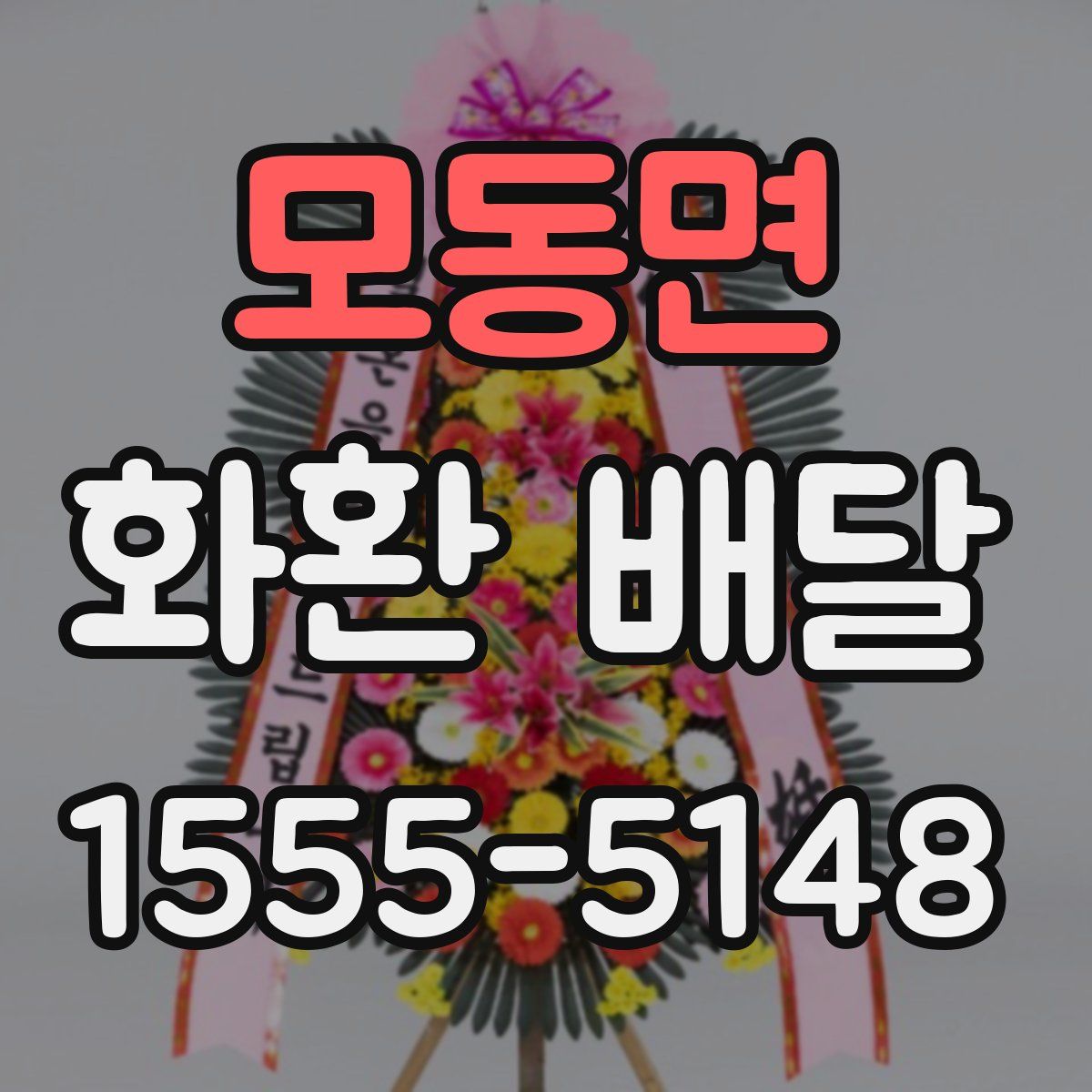 모동면 화환 배달