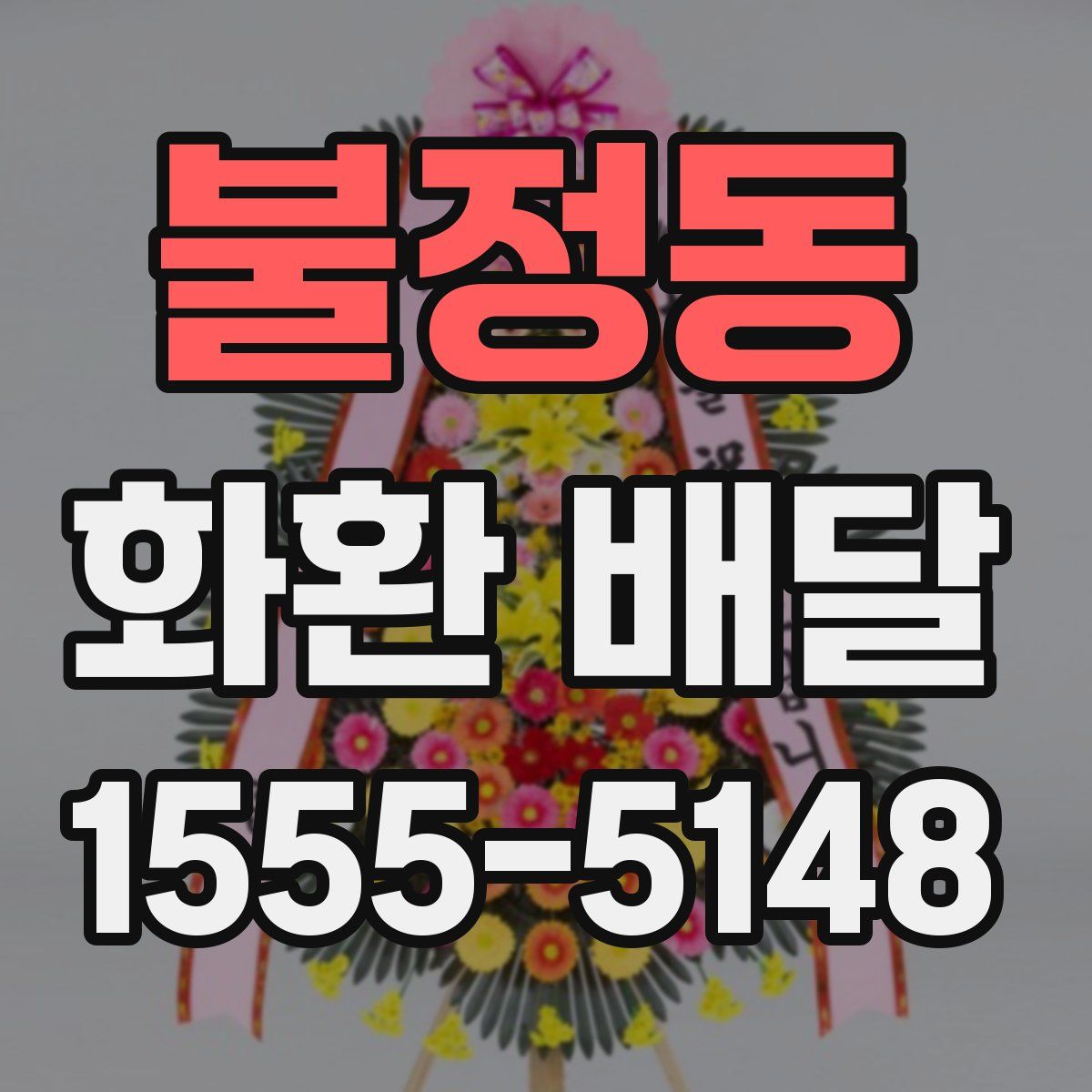 불정동 화환 배달