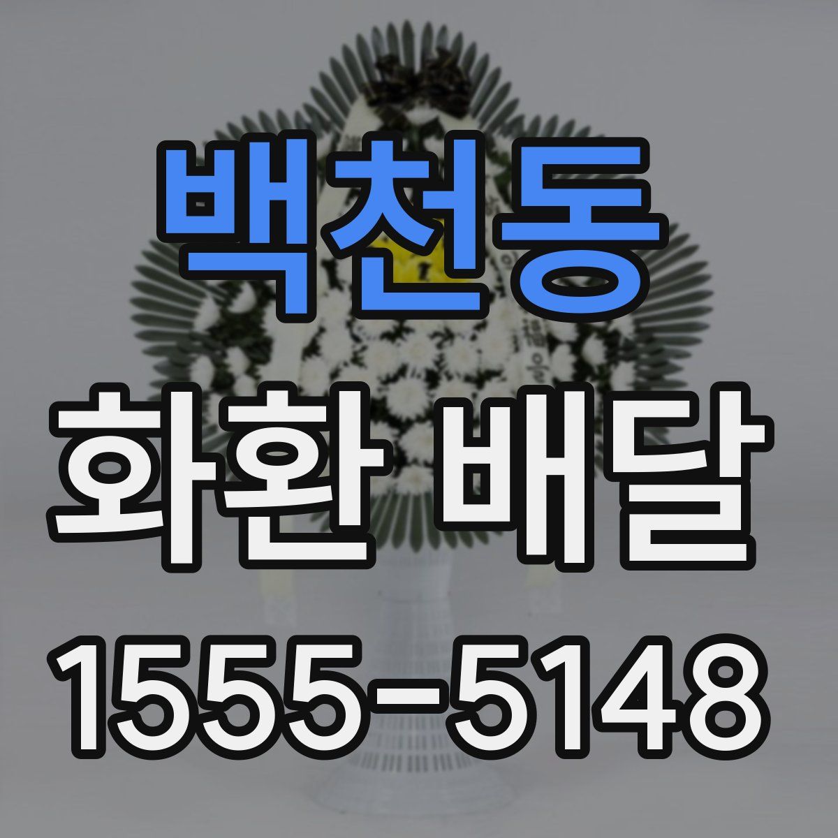 백천동 화환 배달