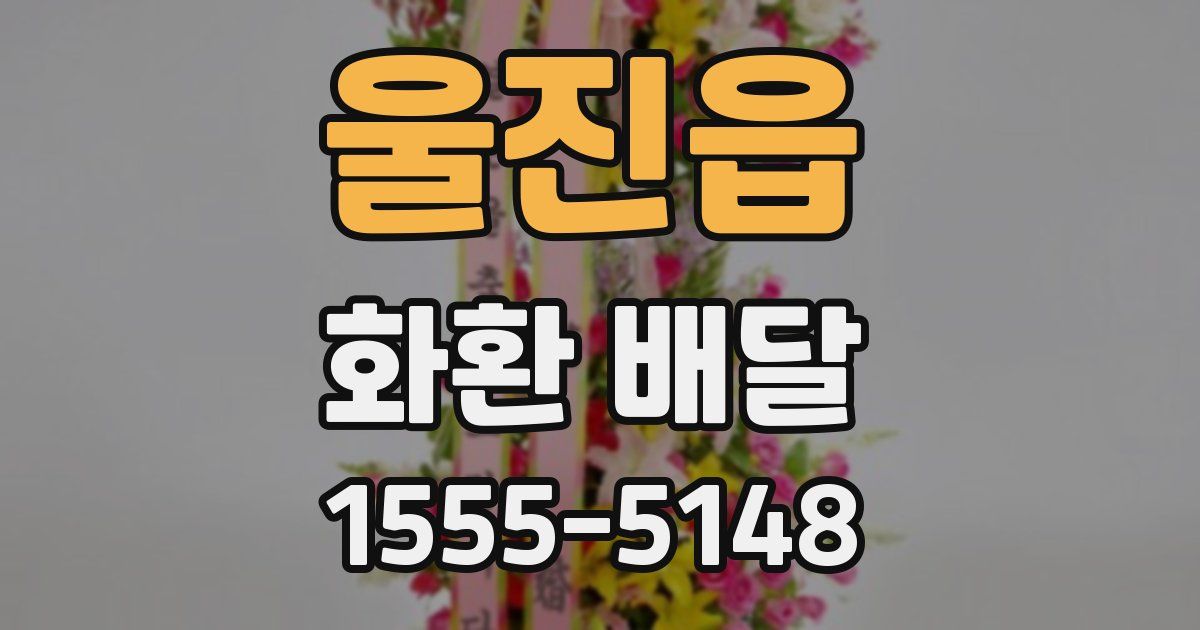 울진읍 화환 배달