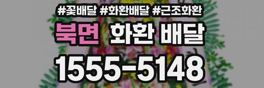 북면 화환 배달