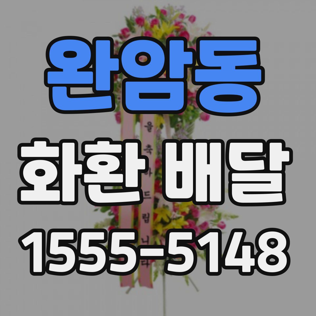 완암동 화환 배달