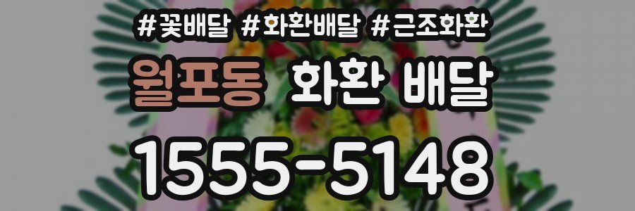 월포동 화환 배달